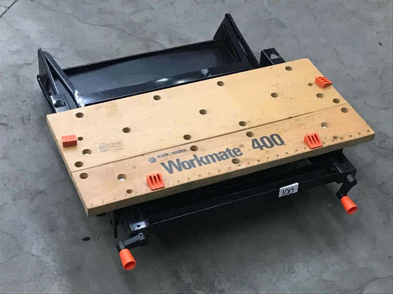 lot 100 image: Black & Decker Workmate Table