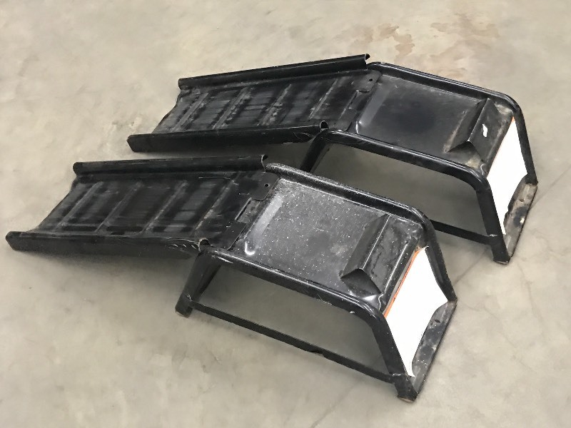 lot 103 image: Set Of Steel Car Ramps