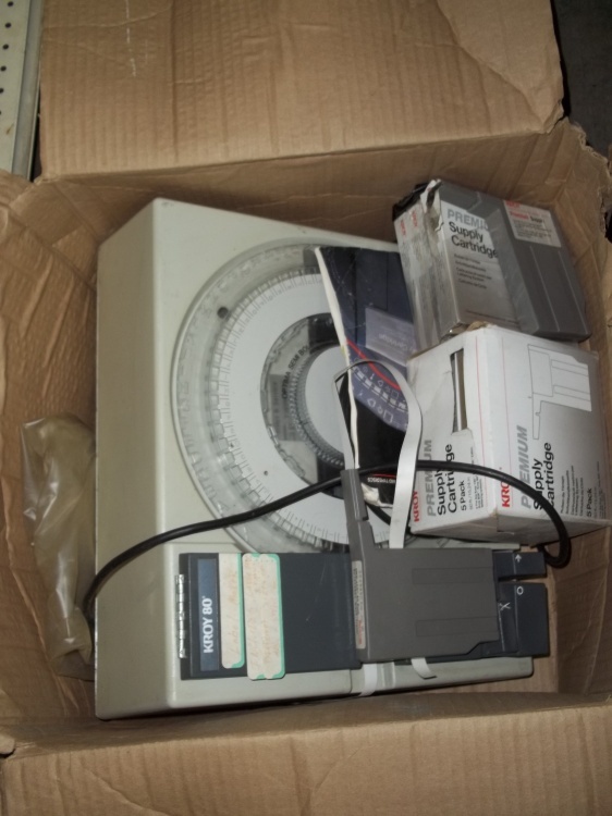 lot 47 image: Kroy 80 Label Maker