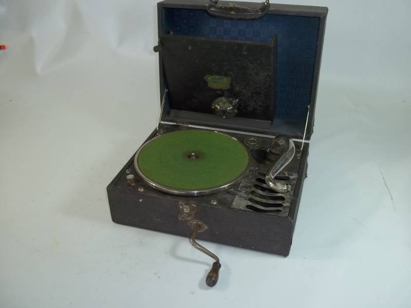 lot 59 image: Vintage Record Player