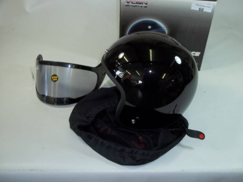 lot 60 image: Open Face Helmet size Large