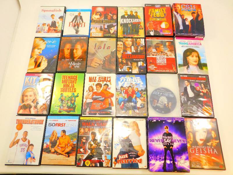 lot 4 image: Lot Of DVDS