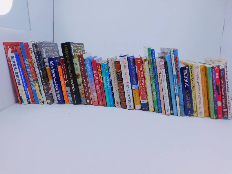lot 10 image: Large Lot Of Hardcover and Softcover Books
