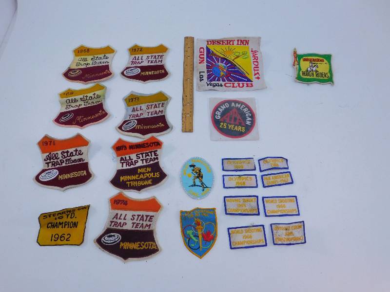 lot 40 image: Lot Of Vintage Patches