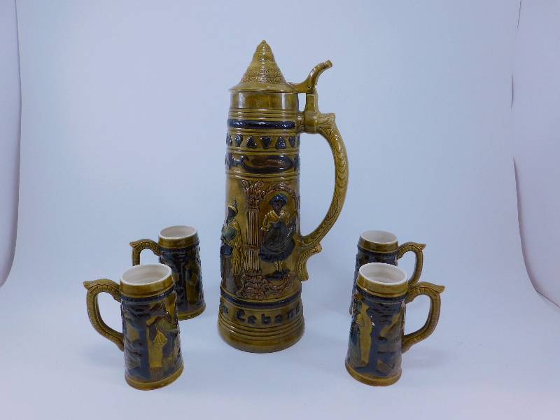 lot 98 image: Beer Steins
