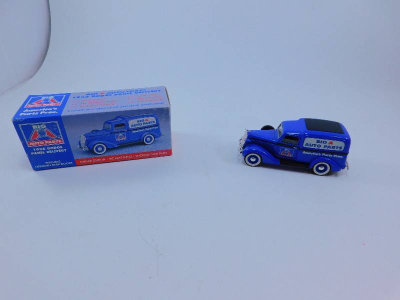 lot 122 image: 125 Scale 1936 Dodge Panel Delivery Die Cast Bank