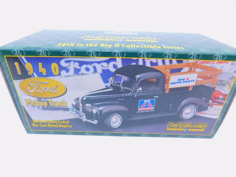 lot 127 image: 125 Scale 1940 Ford Pickup Truck Die Cast
