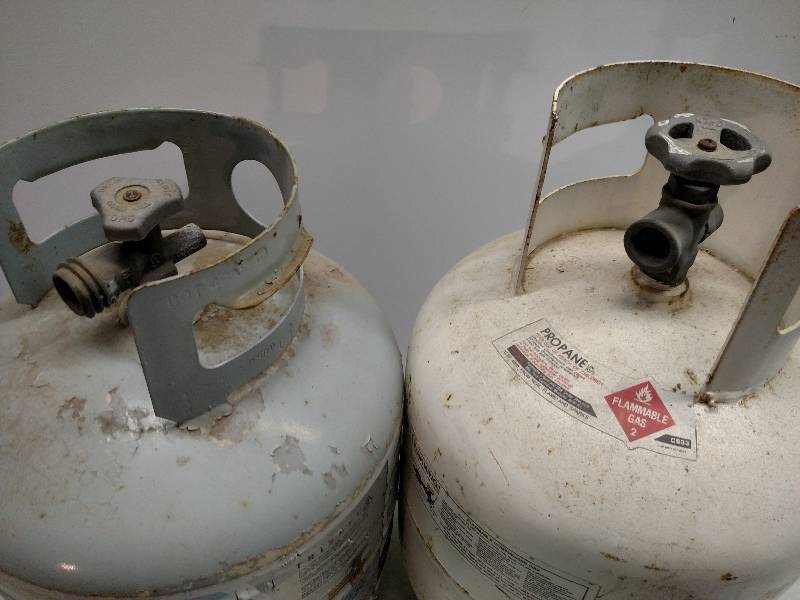lot 79 image: (2) LP Tanks...