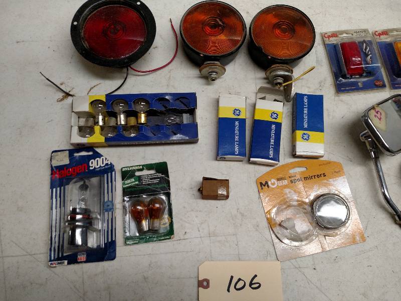 lot 106 image: Asstd Automotive Items...