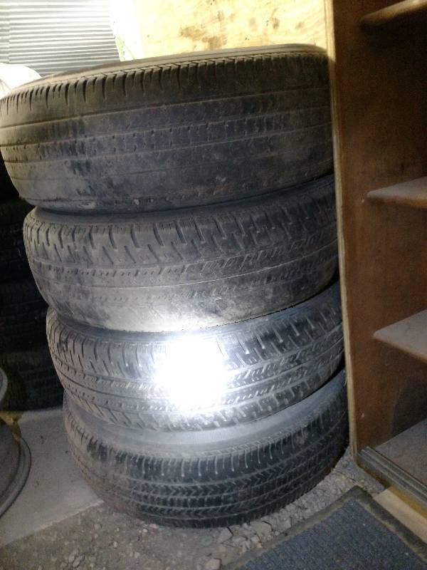 lot 114 image: (4) Goodyear Regatta P20570R15 Tir...