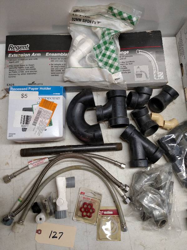 lot 127 image: Asstd Plumbing & Electrical Suppli...