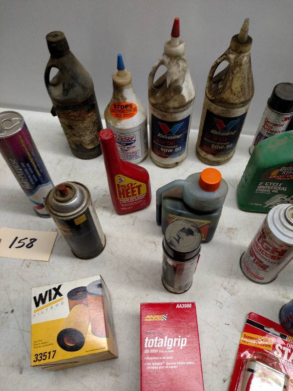 lot 158 image: Asstd Automotive Fluids...