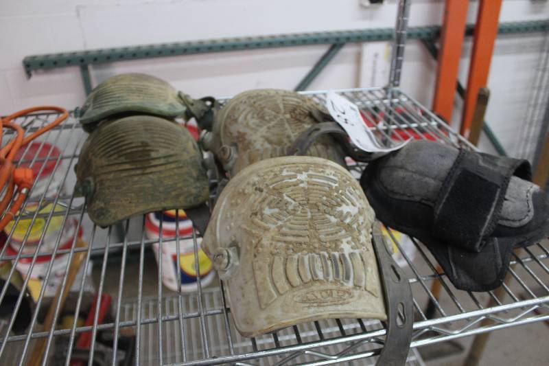 lot 28 image: Lot of (2) AWP Commercial Knee Pads Sets of 2 w 1 Spare