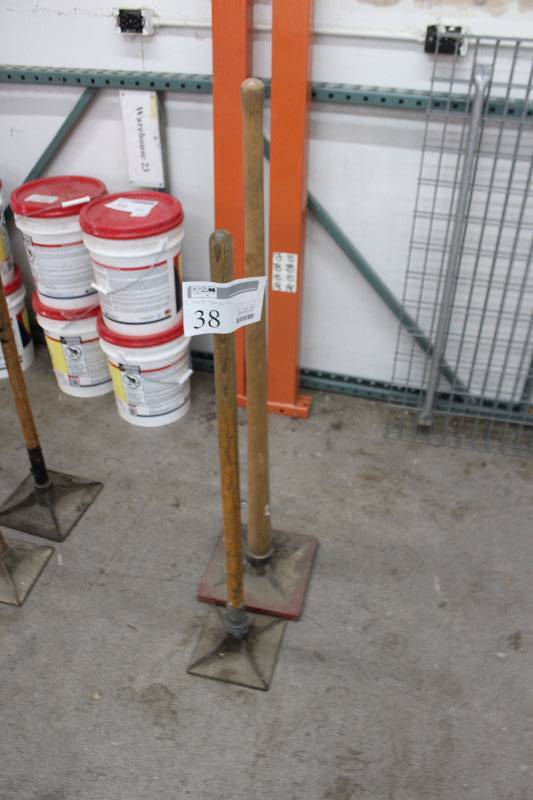lot 38 image: Lot of (2) Hand Tampers
