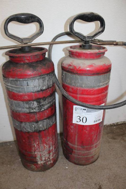 lot 30 image: Lot of (2) Cement Sprayers