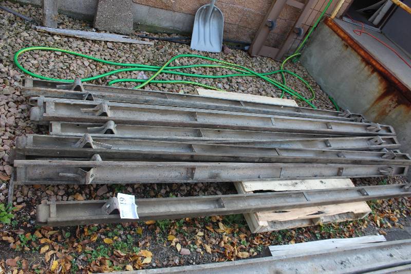 lot 61 image: Lot of (10) Cement Forms