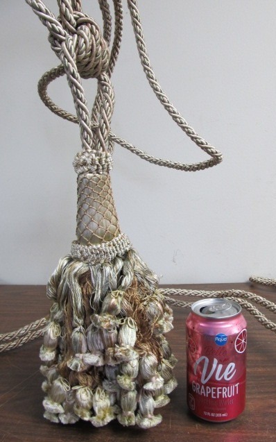 lot 186 image: Group of EXTRA LARGE Hanging Tassles
