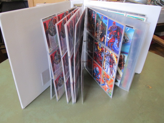lot 156 image: FULL Album of SuperheroSci-FiTV Trading&nbspCards