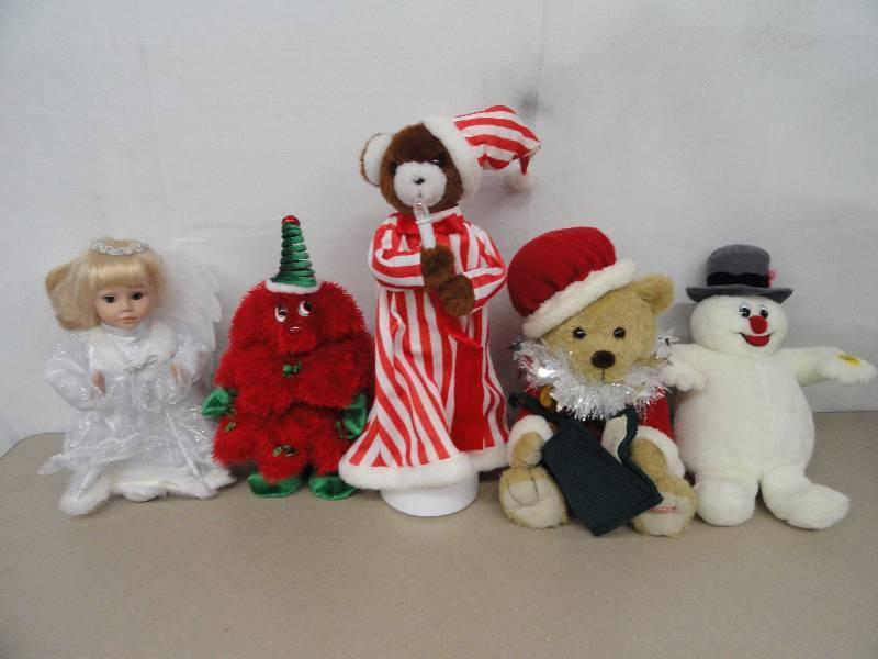 Holiday Bears, Angels, Snowman 12 volts