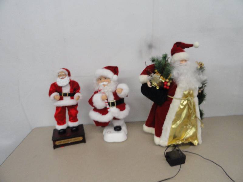 Christmas Holiday Santas 15 High 12 volts110
