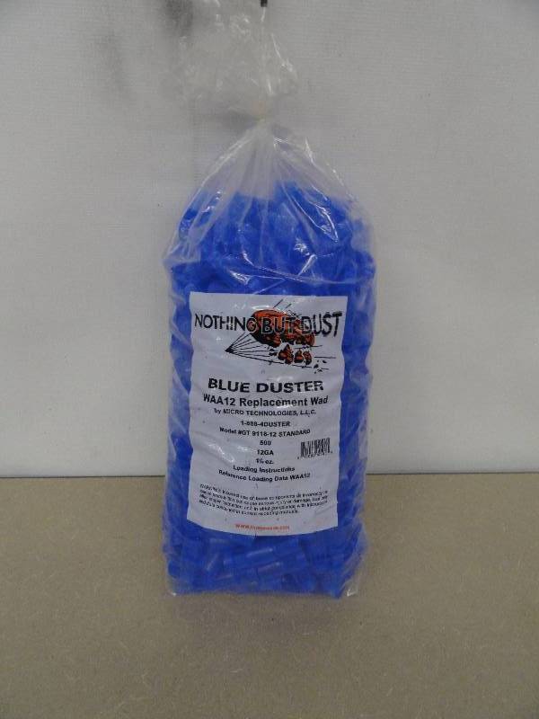 Replacement wad WAA12, 12ga, 18 oz., 500 count, blue