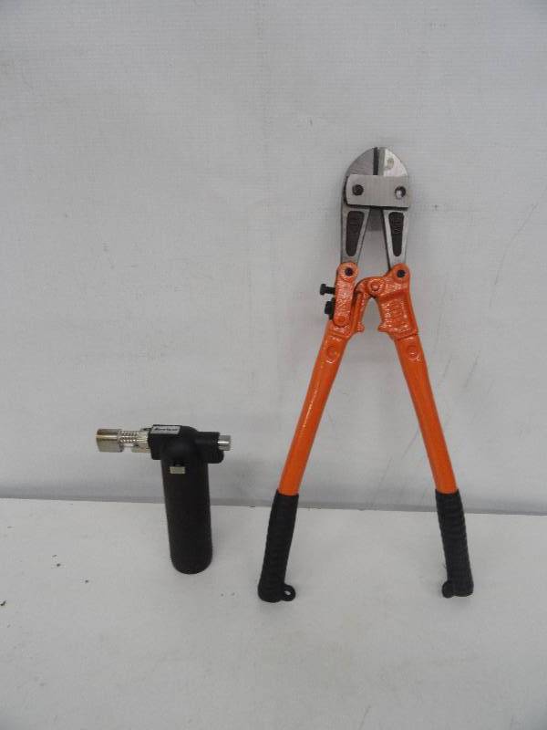 Micro Torch & 14 Bolt Cutter
