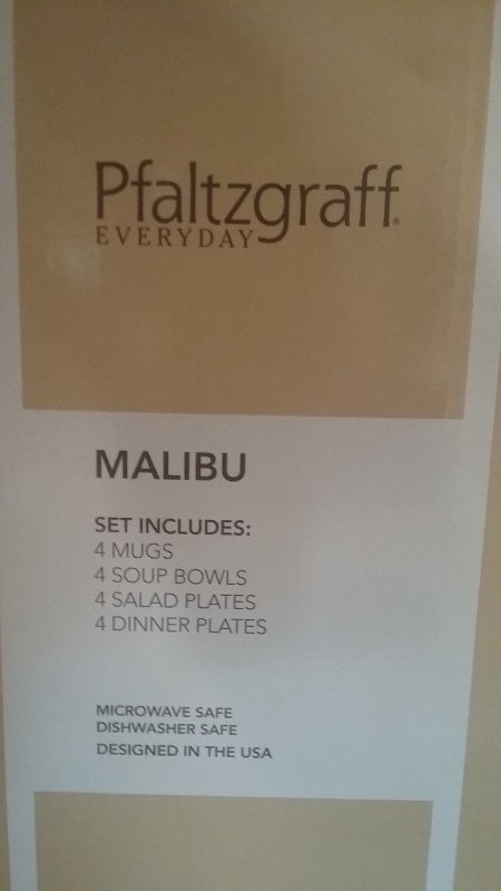 lot 8 image: Malibu Stoneware Dinnerware Set