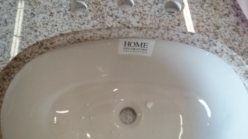lot 2 image: Granite Vanity Top With Bowl