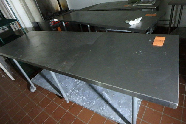 lot 6 image: Stainless Work Table
