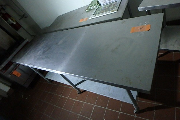 lot 8 image: Stainless Work Table