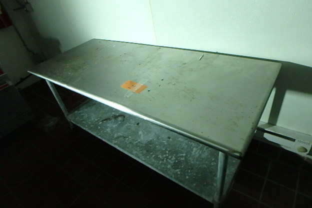 lot 9 image: Stainless Work Table