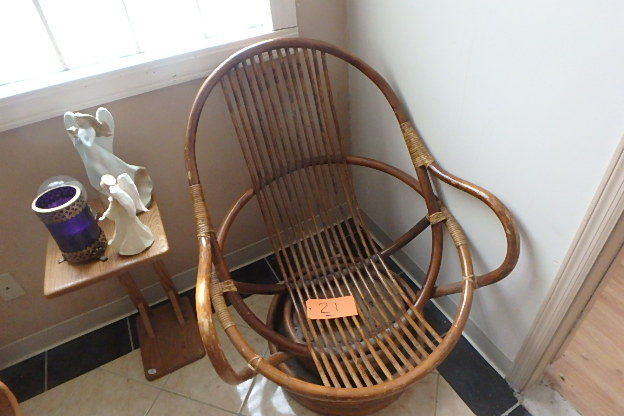 lot 21 image: Bent Wood Chair