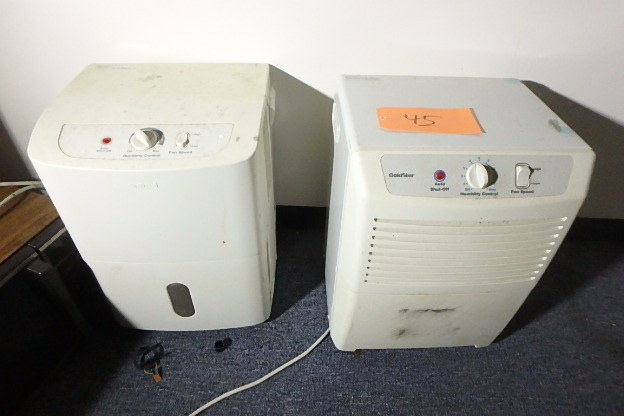 lot 45 image: Pair Dehumidifiers