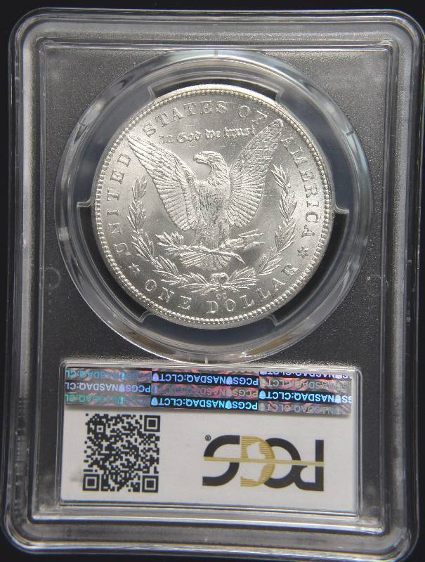 1884 CC CARSON CITY MORGAN SILVER DOLLAR MS65 PCGS