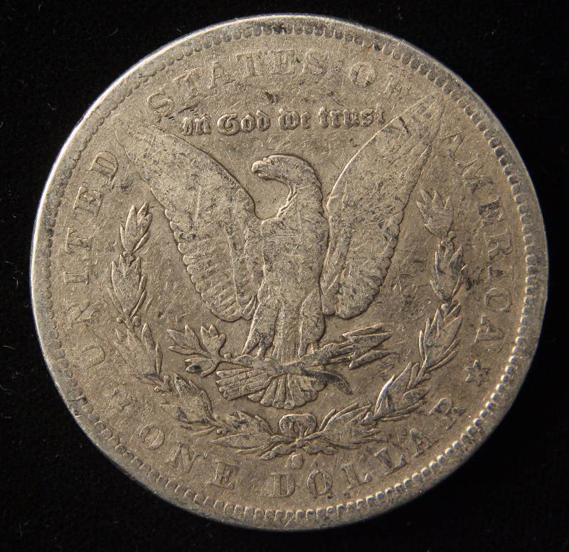1884-S MORGAN SILVER DOLLAR