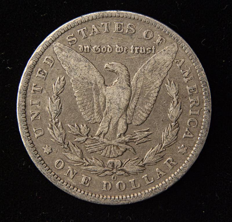 1896-O MORGAN SILVER DOLLAR