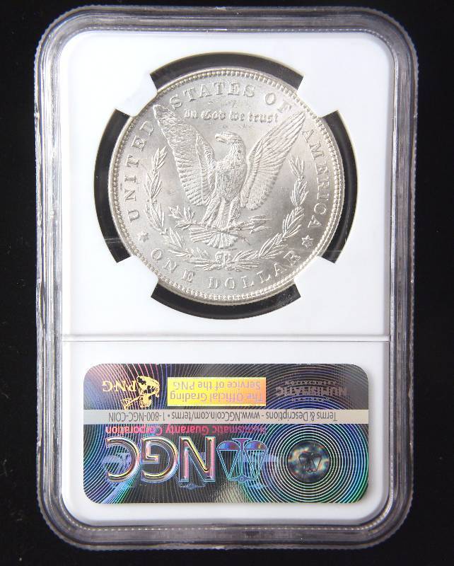 1885 MORGAN SILVER DOLLAR MS64 NGC LITTLETON SELECT