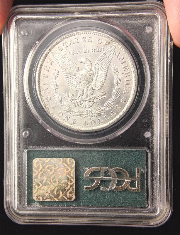 1885-O MORGAN SILVER DOLLAR MS64 OLD PCGS HOLDER