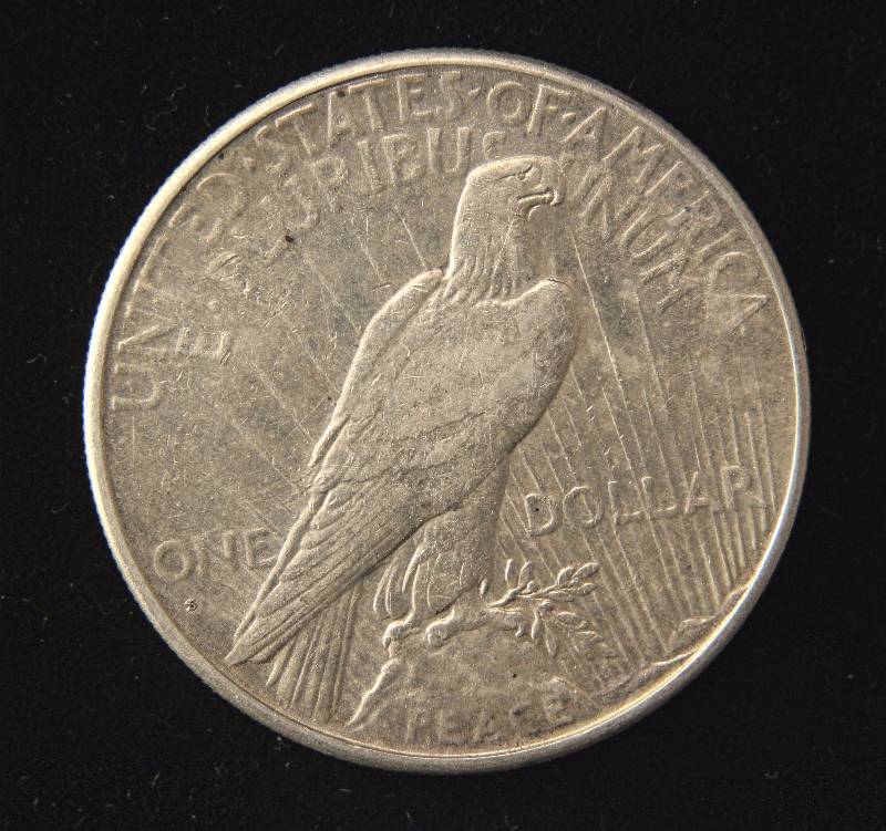 1926-S PEACE SILVER DOLLAR XF