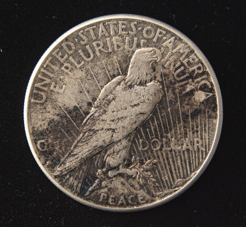 1928-S PEACE SILVER DOLLAR VF