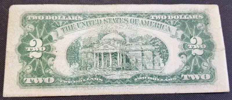 1963 US RED SEAL $5 FEDERAL RESERVE NOTE