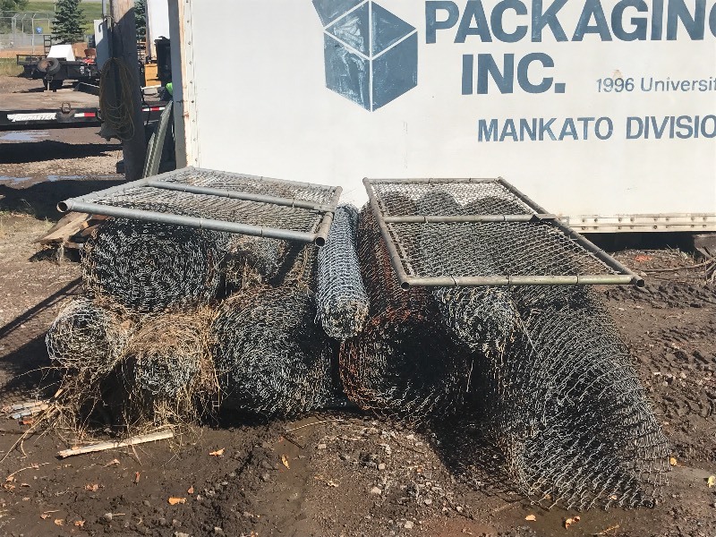 Large Lot Of Chain Link Fencing