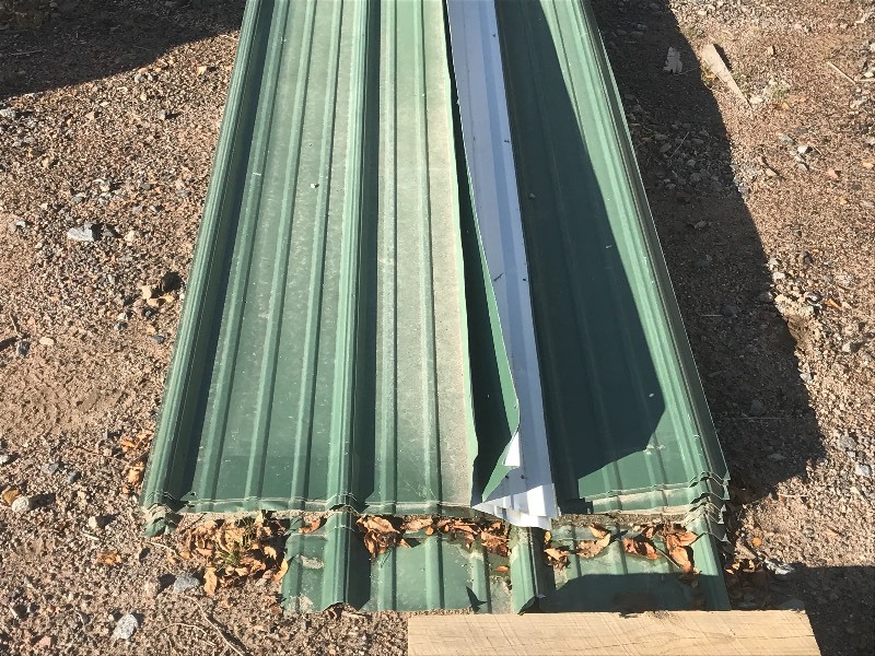 Lot Of Pole Barn Tin