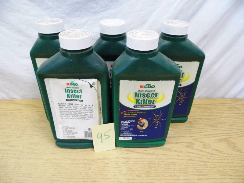 Lot of 5 - Quart Insect Killer