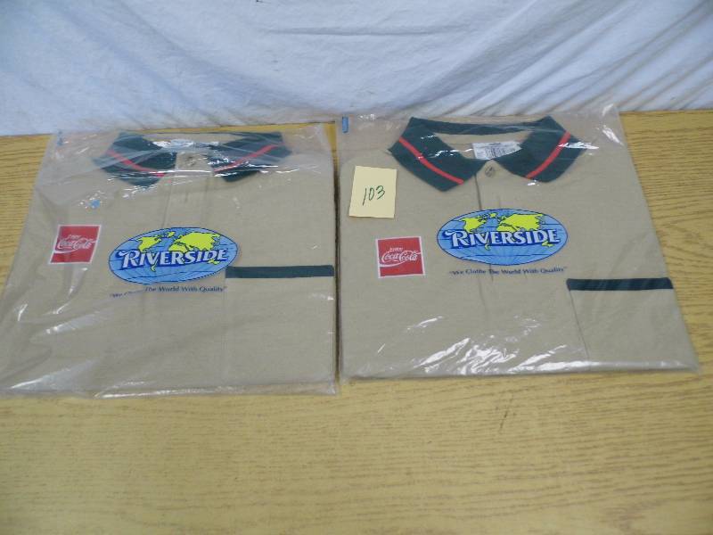 2 New Coke Shirts