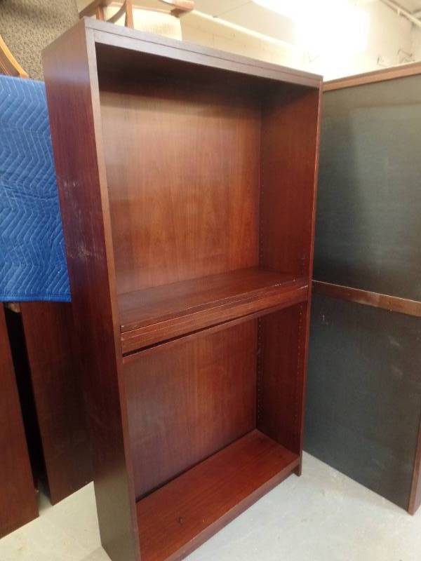 HIGH QUALITY WOOD VENEER BOOKCASES
