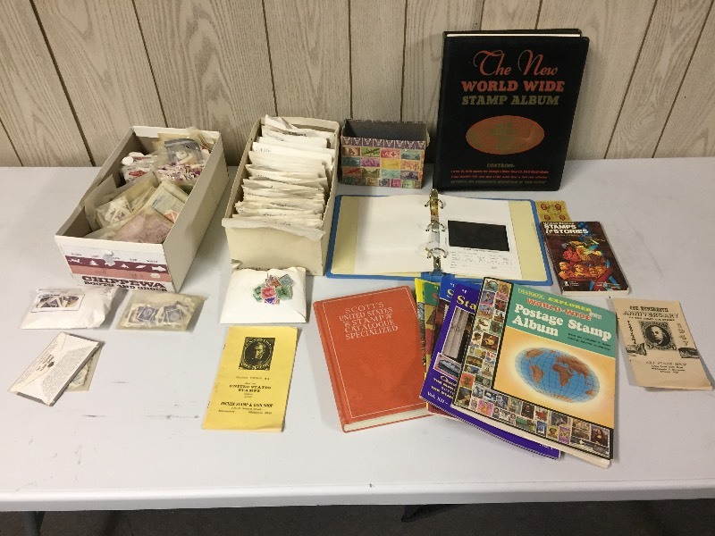 lot 2 image: Huge Stamp Collection Global