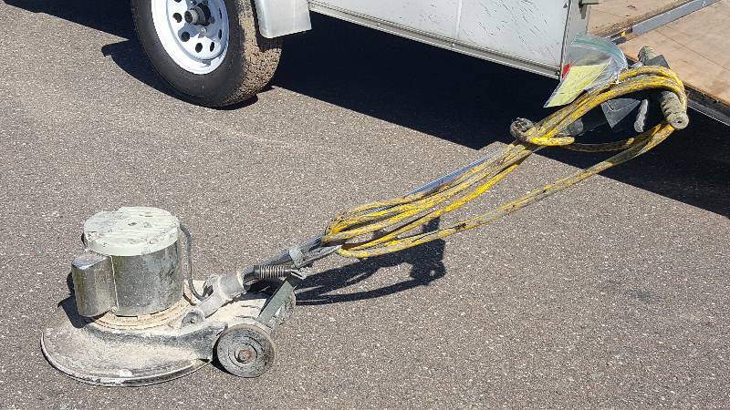 lot 7 image: Pacific floor scrubber  buffer  cleaner