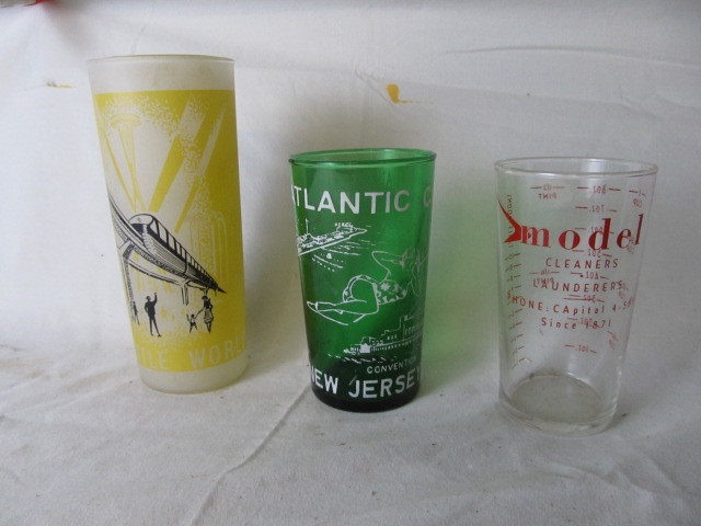 lot 51 image: Souvenir Glasses