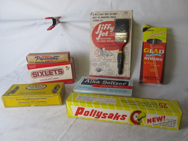lot 53 image: Vintage Advertising Items - Some NOS